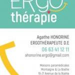 Prise de rendez-vous Ergothérapeute Honorine